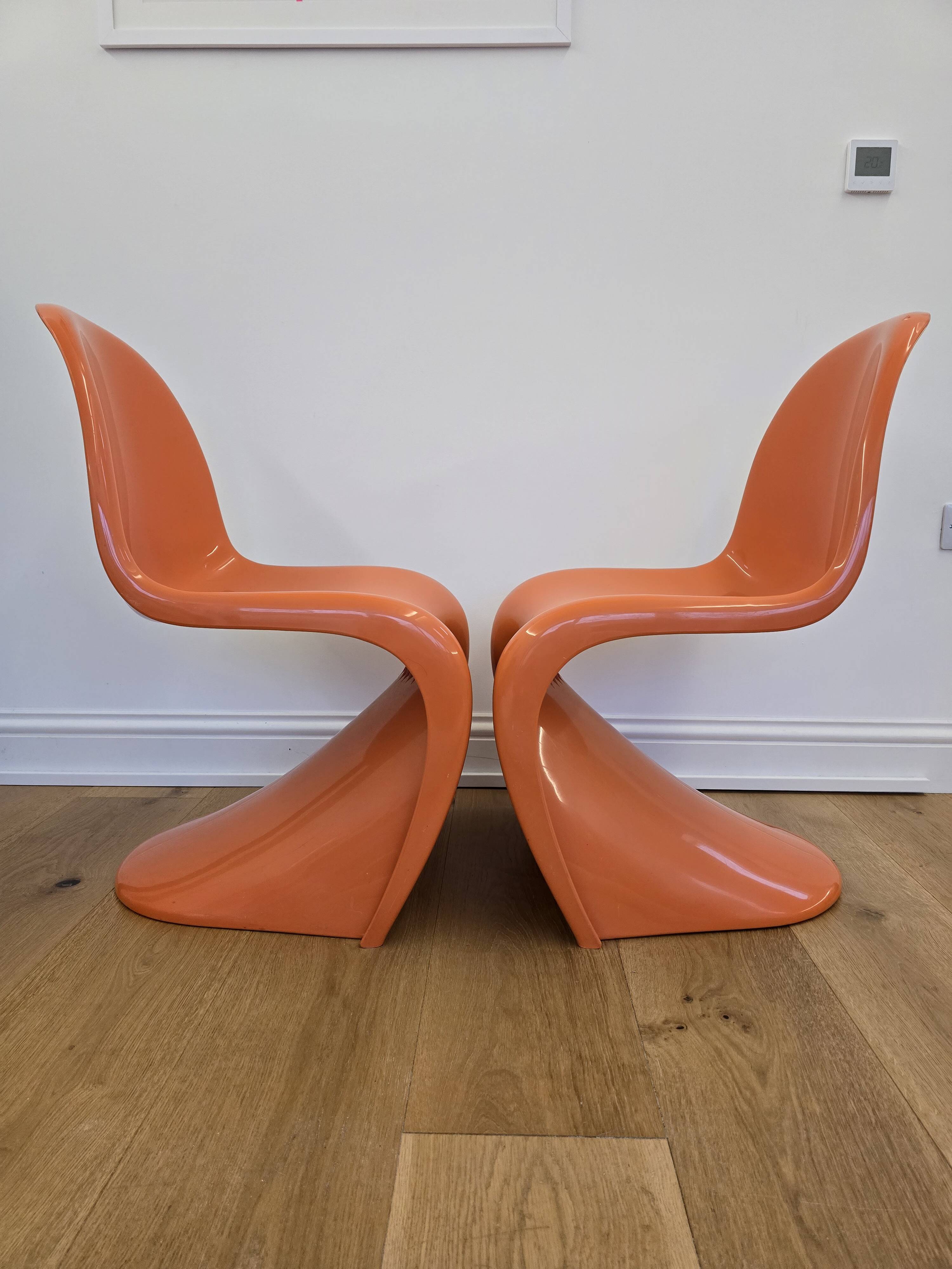 Chaise empilable Verner Panton pour Hermann Miller