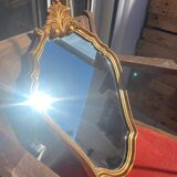 Louis XV rocaille shell mirror
