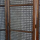 Paravent rotin et cannage années 30