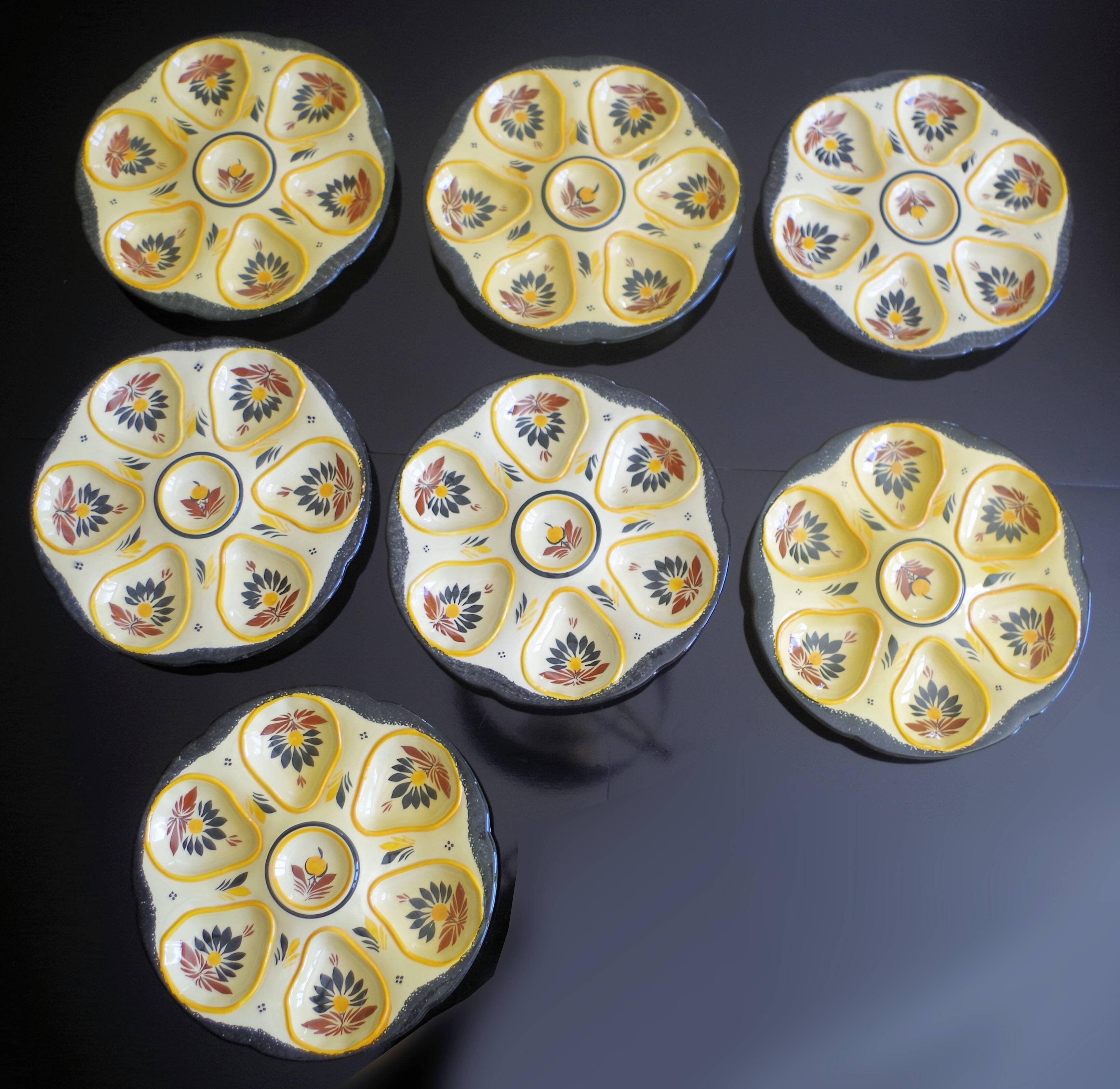 Quimper's oyster and shellfish plates