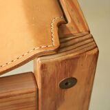 Paire de chaises en bois