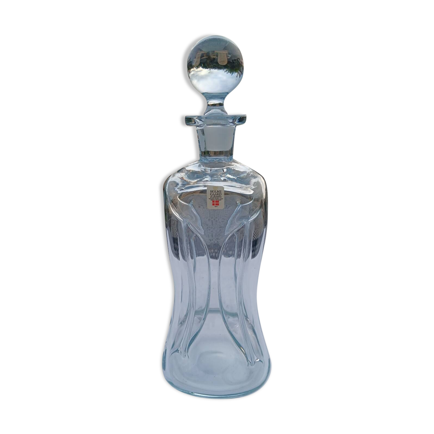 Carafe kastrup glas kluk kluk - jacob e.bang - holmegaard danemark mod
