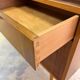Display cabinet walnut by Deutsche Werkstätten Hellerau
