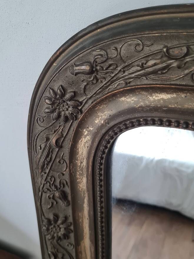 Large Louis Philippe mirror 137 x 83