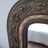 Large Louis Philippe mirror 137 x 83