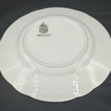 Set of 8 antique Lunéville-Badonviller plates Model "Madrigal"
