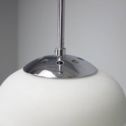 Mid-Century Chrome Pendant, 1960s, Czechoslovakia