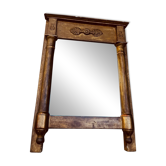 Miroir en bois doré