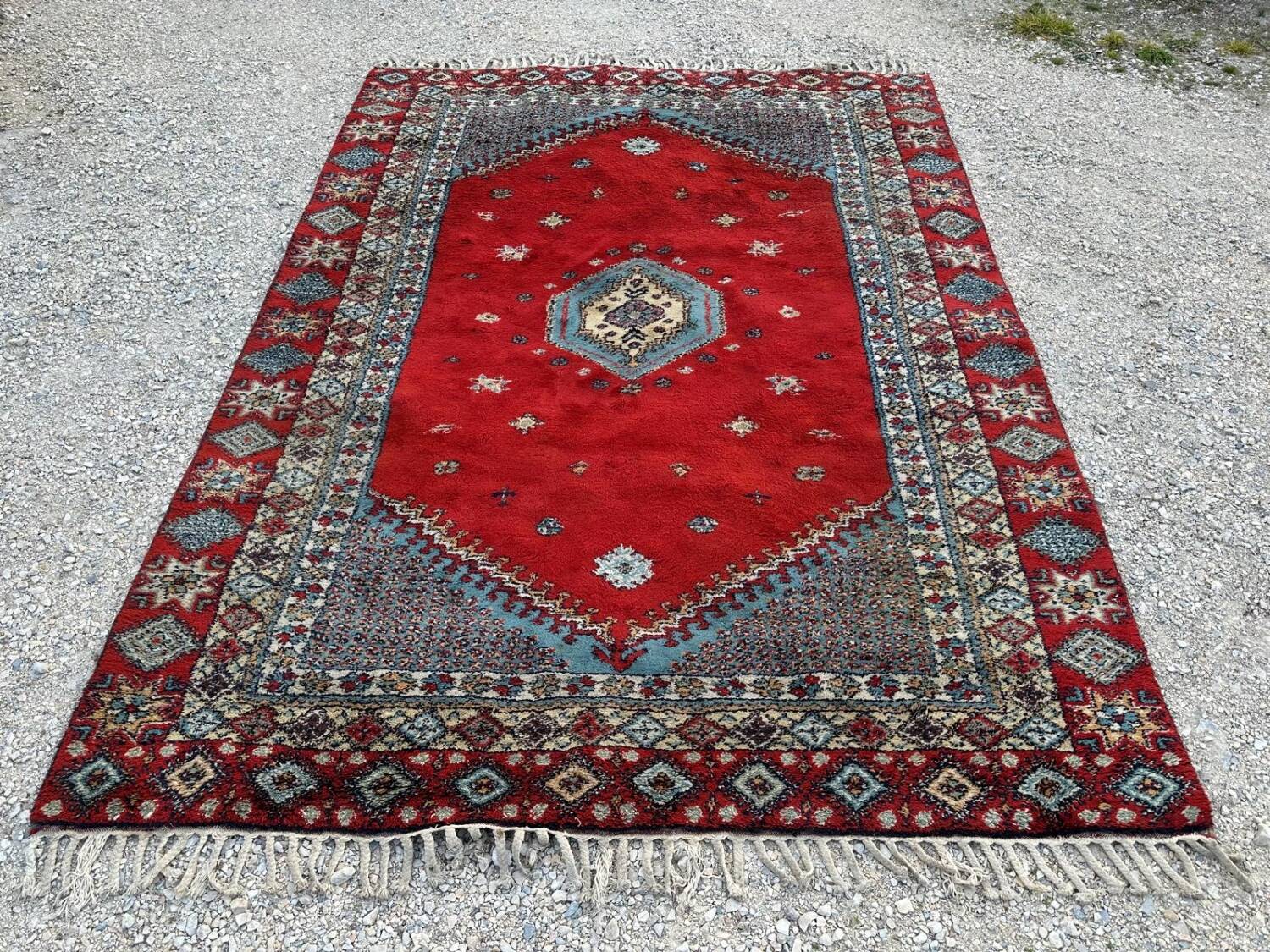 Handmade Moroccan rug