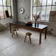 Table de ferme pin noire 250 cm