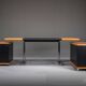 Executive office set from Walter Knoll / Wilhelm Knoll, Germany, 1970s, set of 3