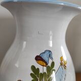 Hand decorated vase