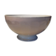Pale pink orchie faience bowl