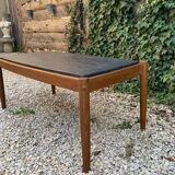 Slate coffee table