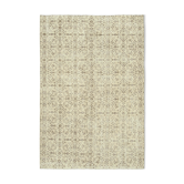 Tapis beige oriental unique fait à la main 197 cm x 300 cm