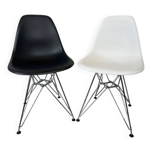 2 chaises DSR design - eames