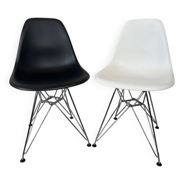 2 chaises DSR design Eames – Vitra