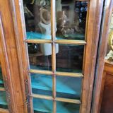 Louis XV display case library with small panes from the beginning of the 19th century