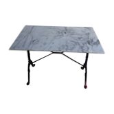 Table bistrot en marbre