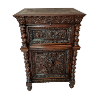Dutch credenza XVIIE solid oak