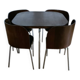 Vintage Ikea “Fusion” wooden table and chairs