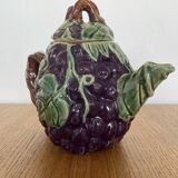 Théière en céramique barbotine design athezza france