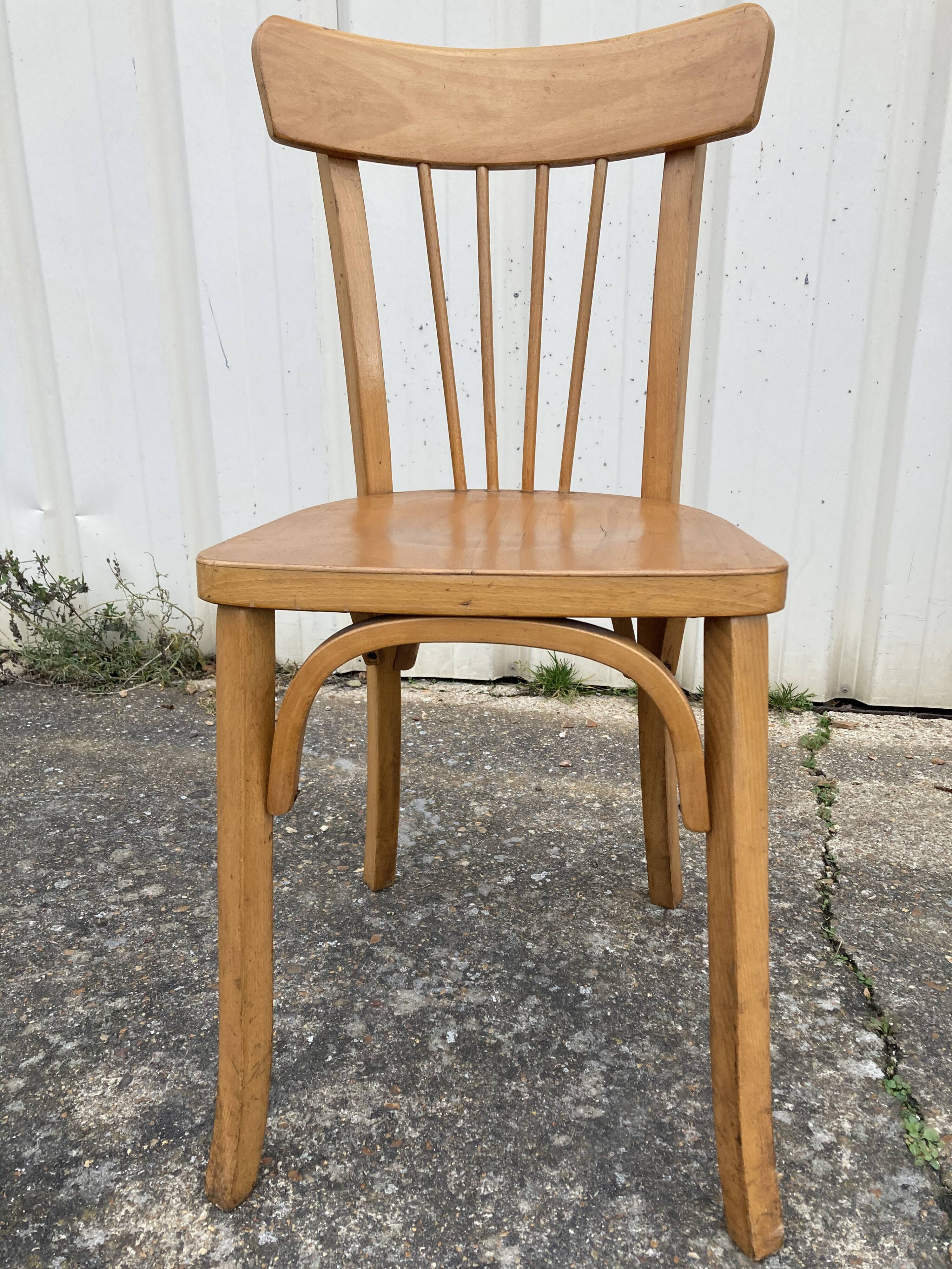 Old Scandinavian bistro chair