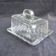 Art Deco Сrystal/Glass Cheese/butter Dome with lid, circa 1930-40, Belgium