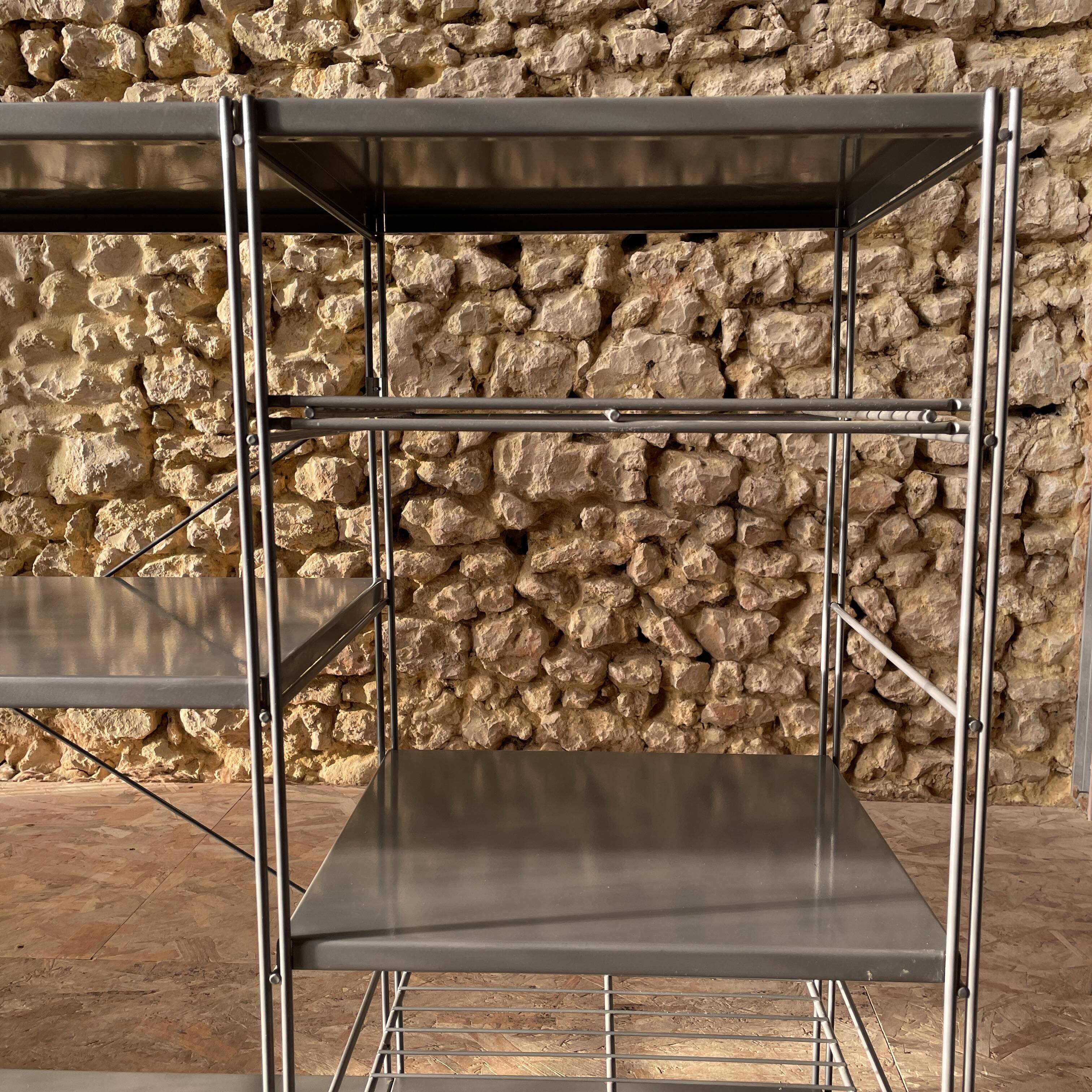 Modular metal shelf Niels Gammelgård - IKEA