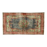 Tapis vintage anatolien fait main 208 cm x 111 cm