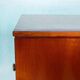 Buffet scandinave design années 50 en teck cabinet Japandi