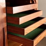 Sideboard, Danish teak Highboard, Ærthoj Jensen and Mølholm Herning 1960