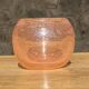 Vase verre rose d’après Biot