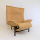 Cassina Veranda leather armchair by Vico Magistretti