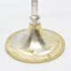 Three-branched plated candlestick, France of the south of the 20th century
