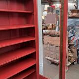 Bookcase in patinated oak
