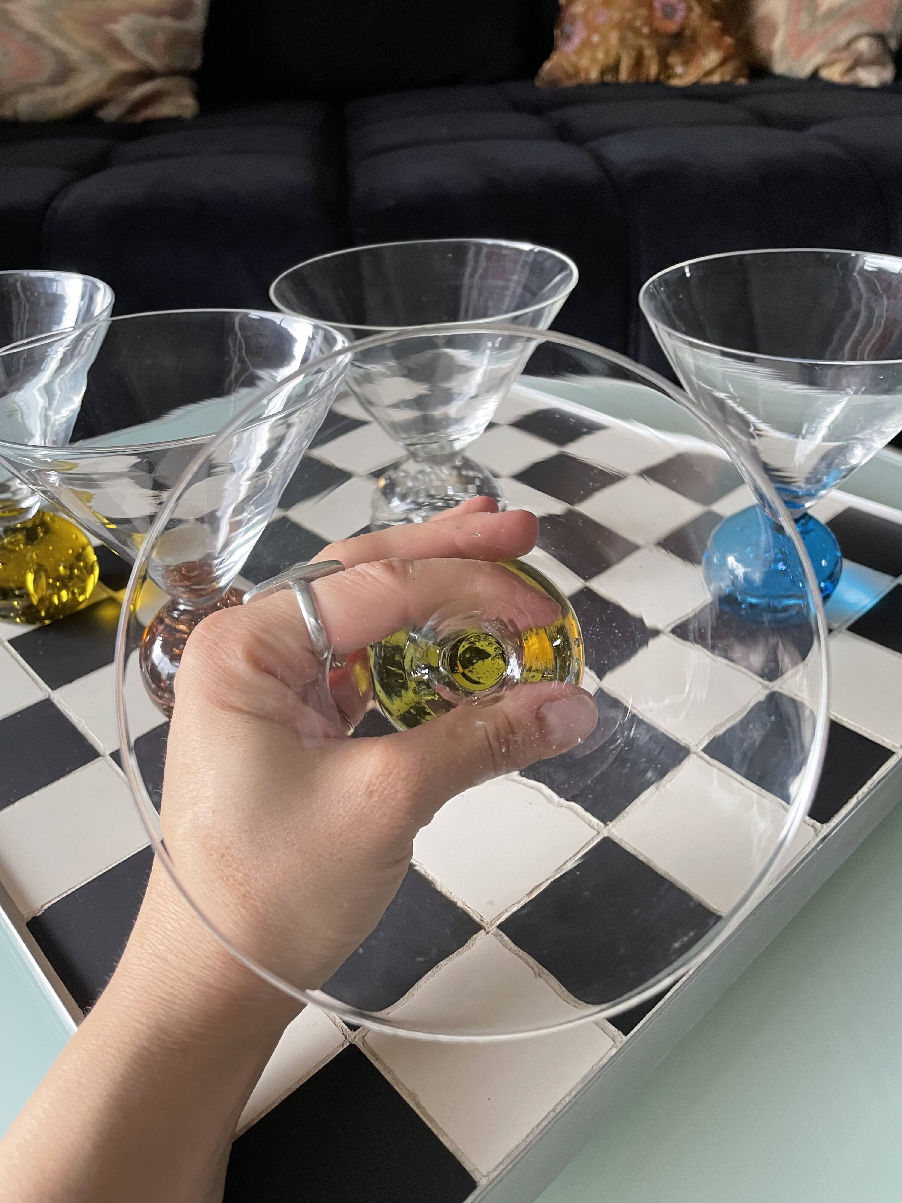 Verres à Martini vintage