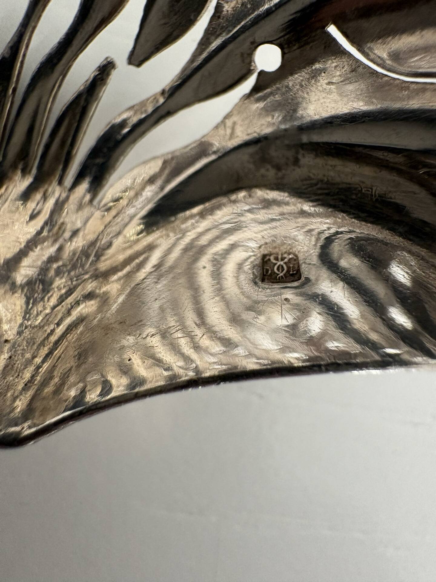 Cuillère, saupoudreuse en argent