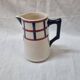 Art Deco earthenware milk jug