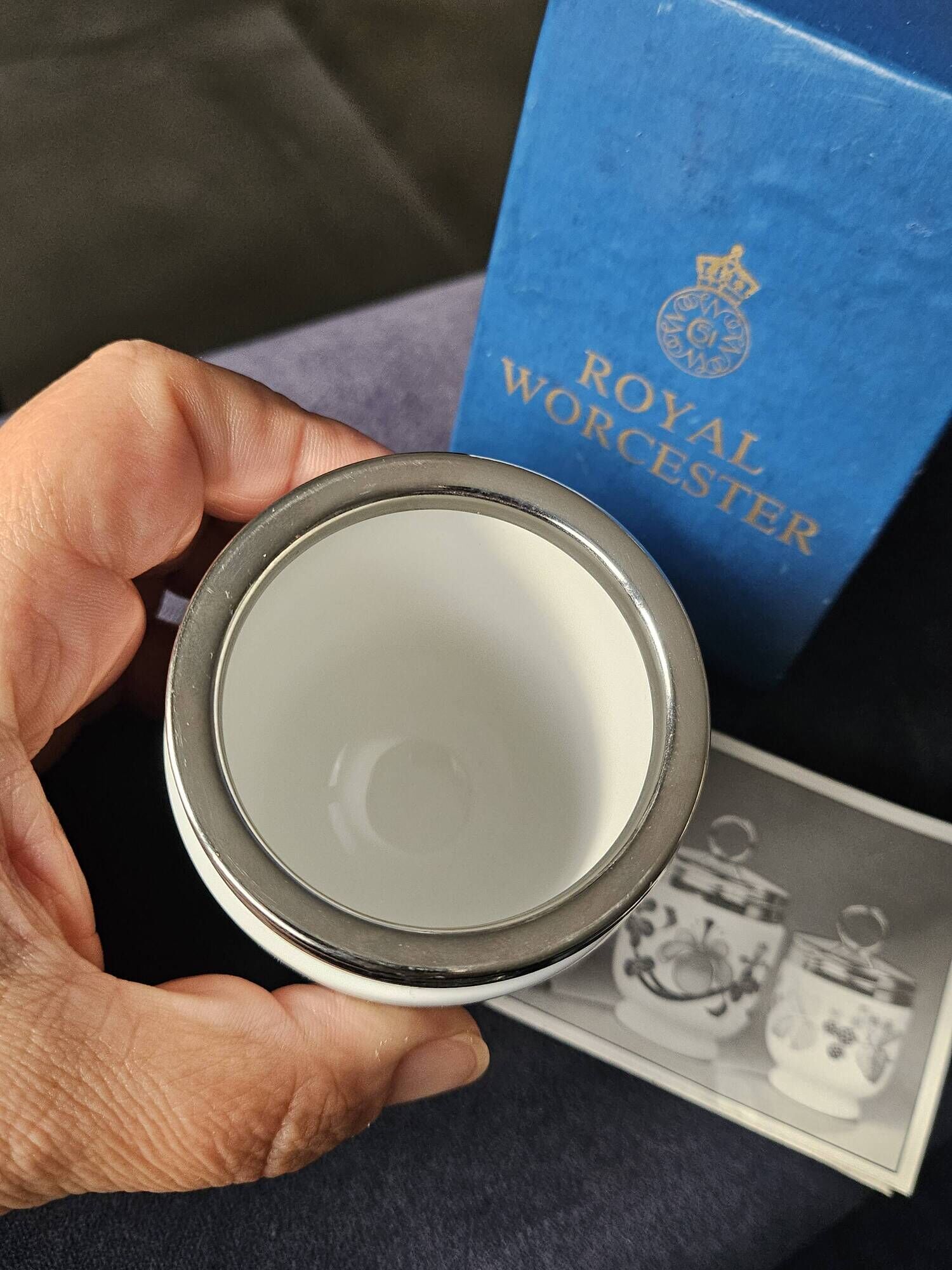 Coddled egg / New Royal Worcester