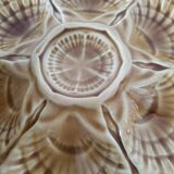 5 Sarreguemines caramel shell plates, 1950s