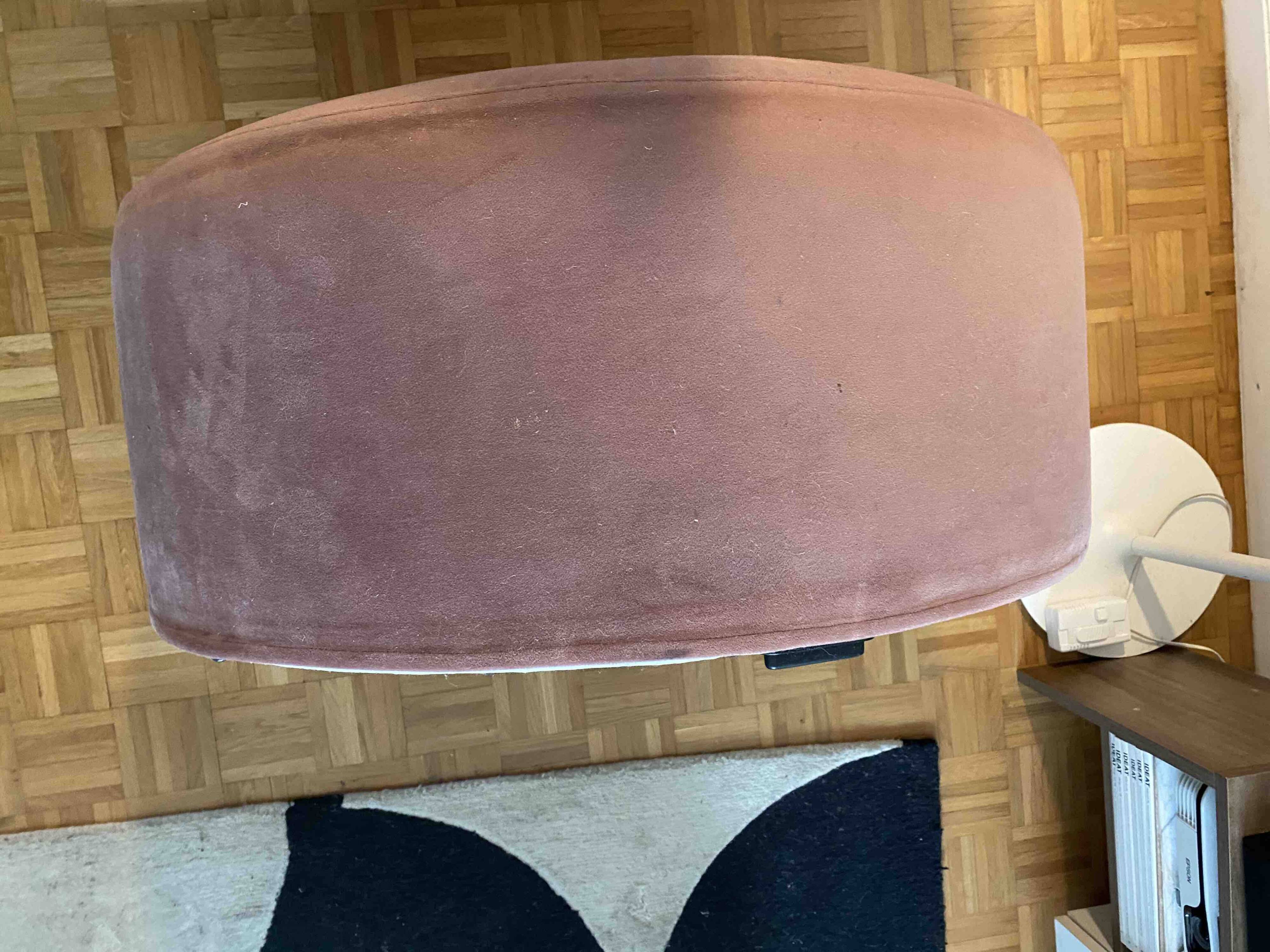 ROUND PUFF | OLD ROSE | 75 CM