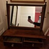19th century psychic table mirror