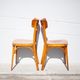 Pair of vintage wooden chairs