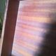 Table d'appoint en laiton et marbre