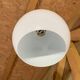 2 Scandinavian metal pendant lights