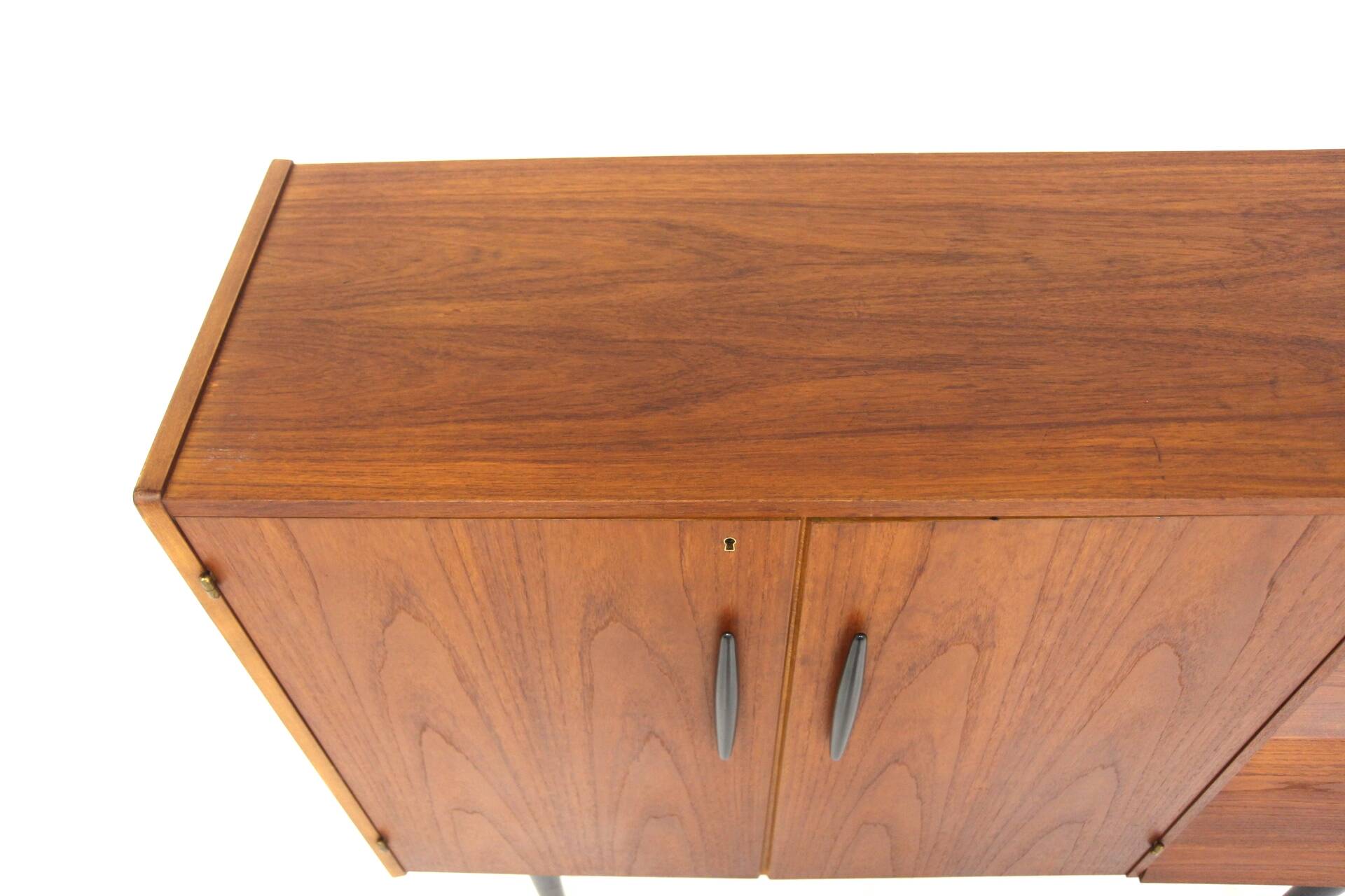 Scandinavian teak enfilade, Hugo Troeds, Bjärnum Sweden, 1960