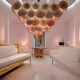 Large Murano Glass Disc Chandelier 1980’s