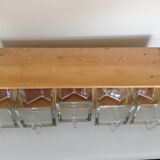 Wall stretch with glass epic drawers