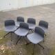 Set of 6 hay chairs, model aac 11 designed by hee welling